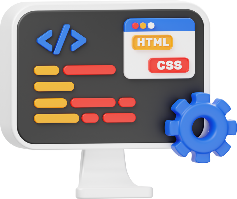 Web Programming 3D Icon